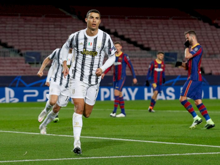Barcelona 0-3 Juventus: Sumbang Dwi Gol Penalti, Ronaldo Catatkan Rekor Baru