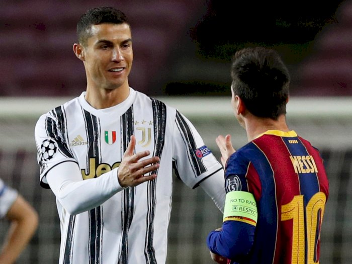 Tak Anggap Messi Rival, Ronaldo: Dia Berusaha Beri yang Terbaik pada Timnya Begitupun Saya