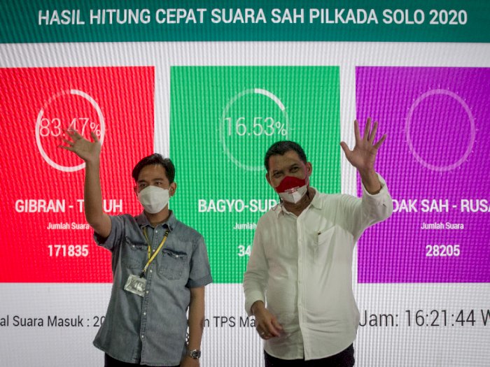 Gibran Ngaku Belum Kabarkan Kemenangan Sementaranya ke Jokowi