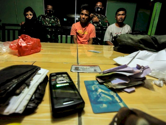 FOTO: TNI Gagalkan Perdagangan Pengungsi Rohingya