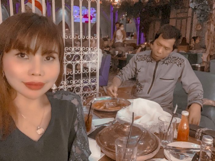 Eva Bellisima Unggah Foto Makan Bareng Kiwil, Netizen Malah Singgung Soal Settingan