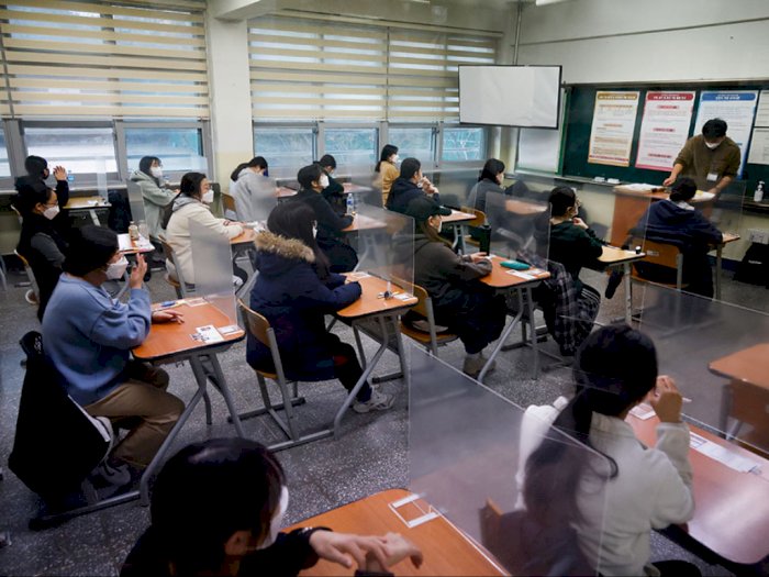 Kasus COVID-19 Meningkat, Korea Selatan Tutup Sekolah