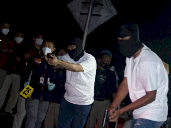 Rekonstruksi Laskar FPI Vs Polisi, Polri Sebut Berlangsung Terbuka: Ada 28 Saksi