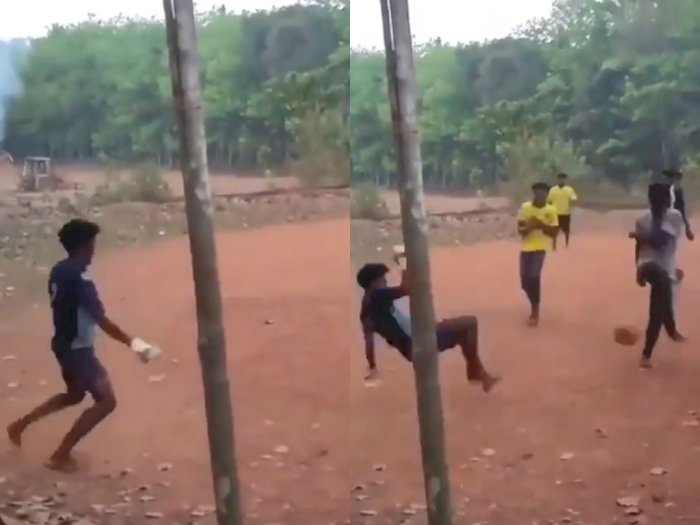 Lelaki ini Tunjukkan Skill Jadi Kiper yang Handal Saat Bermain Bola, Bikin Netizen Takjub