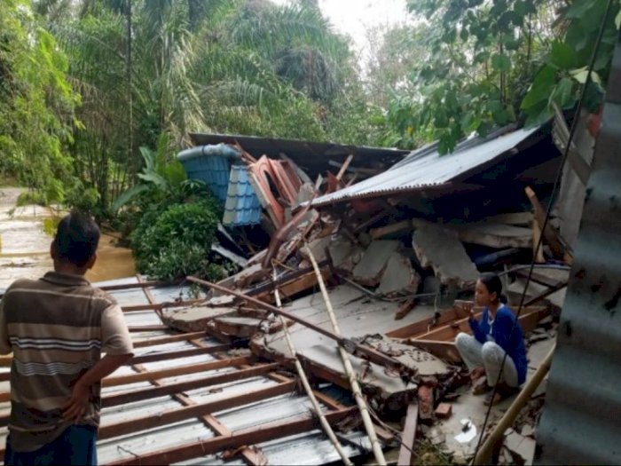 Usai Diguyur Hujan Lebat Semalaman, 3 Dusun di Besitang Langkat Terendam Banjir