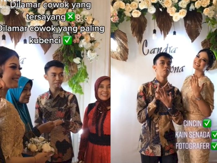 Definisi Benci Jadi Cinta Sesungguhnya Cewek Ini Dilamar Cowok Yang Paling Dibencinya Indozone Id