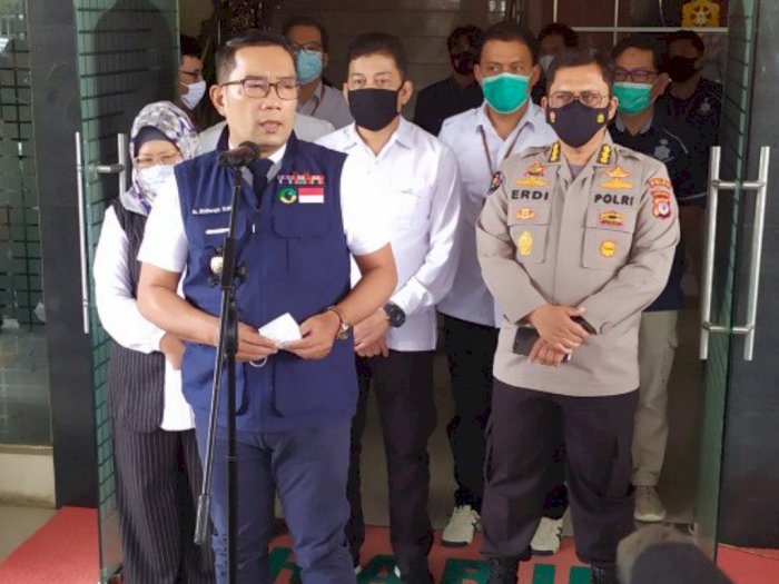 Ridwan Kamil Jelaskan Penyebab Kerumunan FPI dari Bandara Soetta hingga Megamendung
