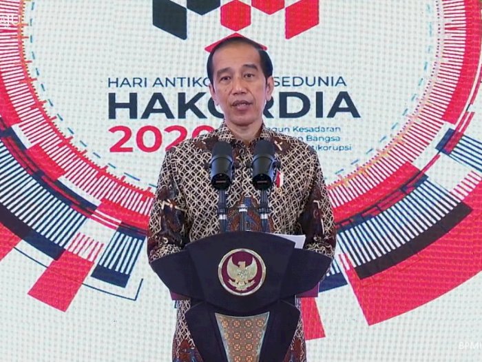 Hari Anti Korupsi Sedunia, Jokowi: Semua Lembaga Pemerintahan Harus Transparan