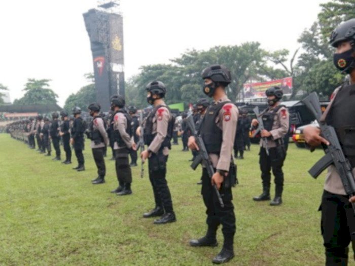 Amankan Demo 1812 Besok, 2.690 Personel Brimob Ditarik ke Jakarta