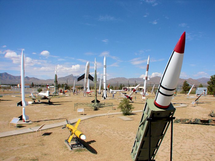 Melihat Taman Rudal Milik AS di New Mexico, Lebih dari 60 Roket Dipamerkan
