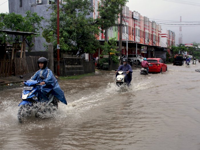FOTO: Banjir di Makassar
