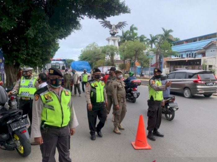 150 Personel Gabungan Sekat Perbatasan Jakarta Antisipasi Gerakan 3 Kelompok