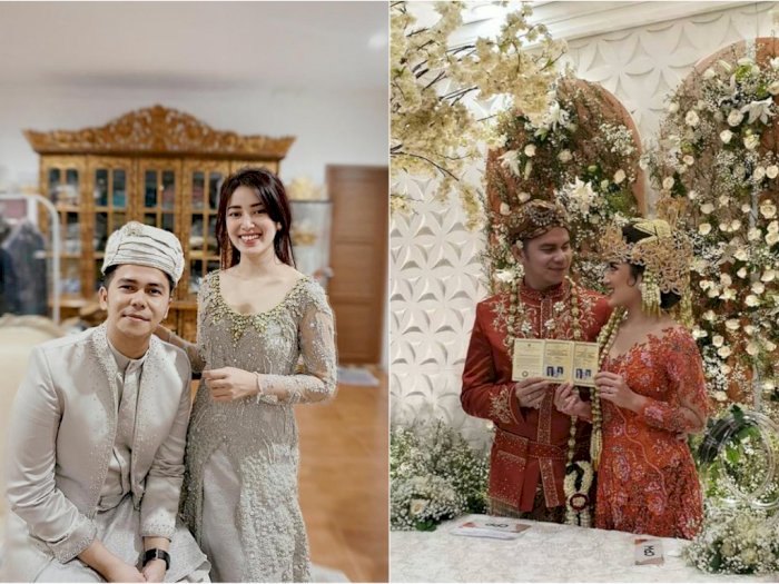 Sempat Ditunda Akibat Covid-19, Handika Pratama Resmi Menikah dengan Rosiana Dewi