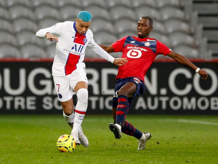 FOTO: Liga Prancis, Lille vs PSG Berakhir Tanpa Pemenang