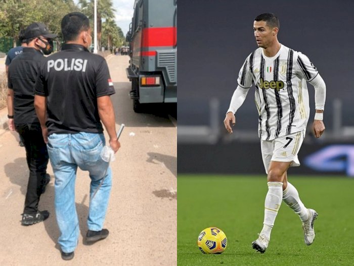 POPULER: Polisi Terkena Sabetan Samurai, Cristiano Ronaldo ke Kantor Garena Tagih Utang