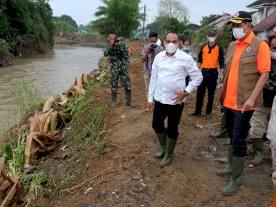 Tanggul Sungai Belawan yang Jebol Penyebab Banjir Medan Masih Dalam Perbaikan
