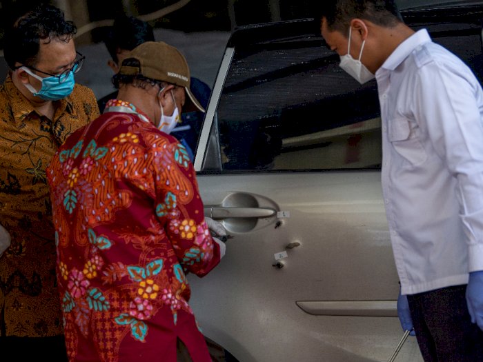 FOTO: Komnas HAM Periksa Mobil pada Penembakan Laskar FPI