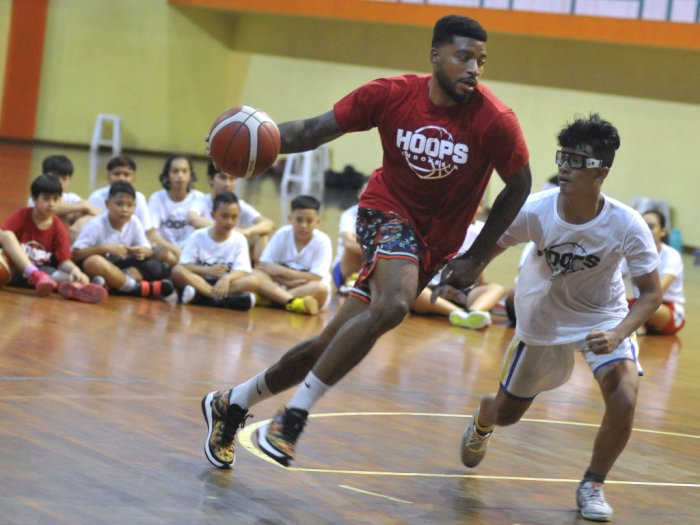 FOTO: Pelatihan Basket untuk Anak