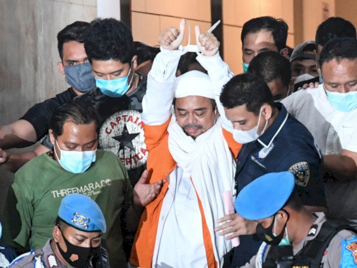 Habib Rizieq Ditetapkan Tersangka Lagi, Kini di Kasus Kerumunan Bogor