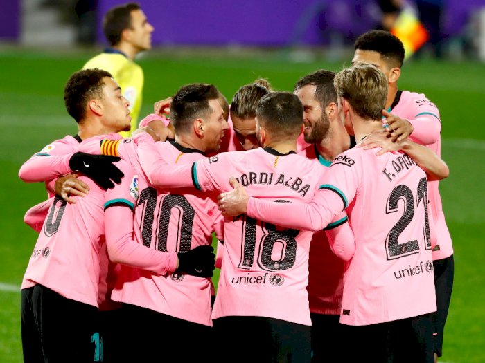 Liga Spanyol: Real Valladolid Vs Barcelona Skor Akhir 0-3