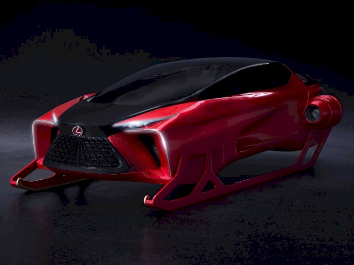 Lexus Rancang Kereta Luncur Sinterklas Futuristik untuk Bawa Hadiah Natal!