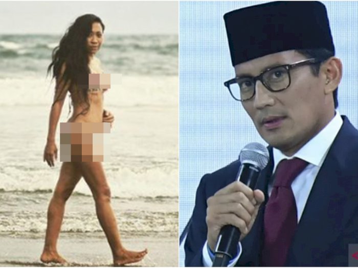 Menohok! Politikus Nasdem Sindir Sandiaga Uno Soal Wisata Halal, Pamer Pakai Bikini