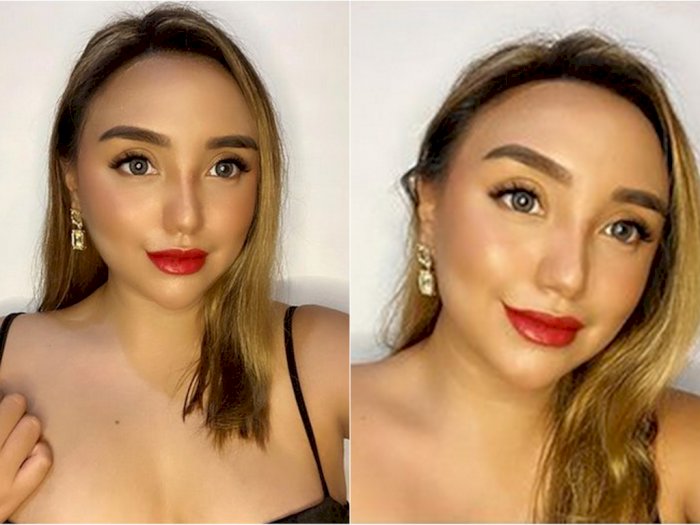 Makeup Sendiri untuk Rayakan Natal, Wajah Salmafina Sunan Malah Dinilai Aneh oleh Netizen