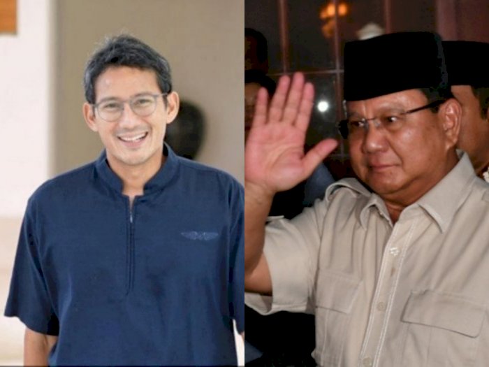 Sandiaga Uno Jadi Menparekraf, Prabowo Subianto Beri Ucapan Selamat