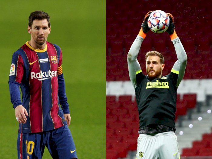 Messi Sanjung Jan Oblak: Dia Termasuk Kiper Terbaik Dunia Masa Kini!