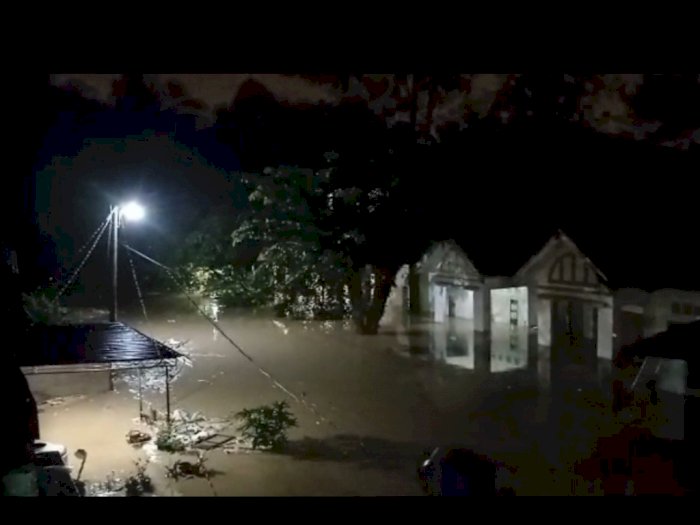 Banjir Landa Desa Tanjung Selamat, Warga: Tolong Bapak Gubernur Tolong Bapak Walikota