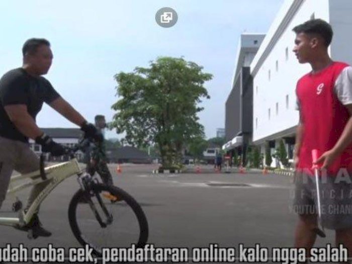Video. Kisah Si Kuli Bangunan di Markas Besar TNI AD jadi Prajurit 