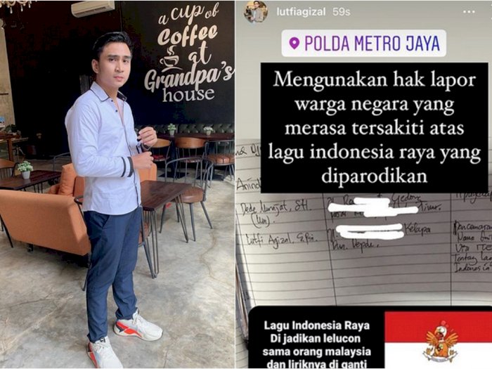 Laporkan Kasus Lagu Indonesia Raya yang Diplesetkan, Lutfi Agizal Malah Dituding Pansos