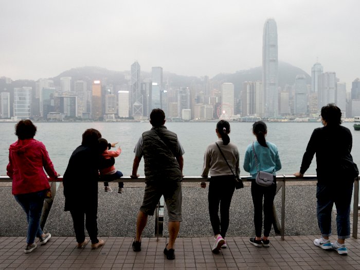 Untuk Pertama Kalinya Hong Kong Adakan Pesta Tahun Baru Secara Online