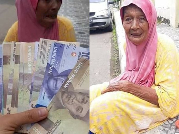 Pilu Nenek 80 Tahun Ditipu di Jalan, Uang Aslinya Diambil Orang, Ditukar dengan Uang Palsu