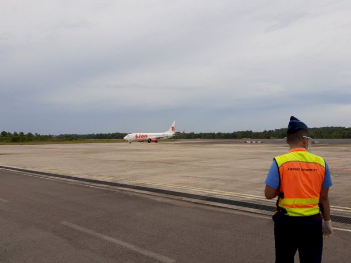 Penerbangan di Bandara Raja Haji Fisabilillah Tanjungpinang Tertunda karena Cuaca Buruk