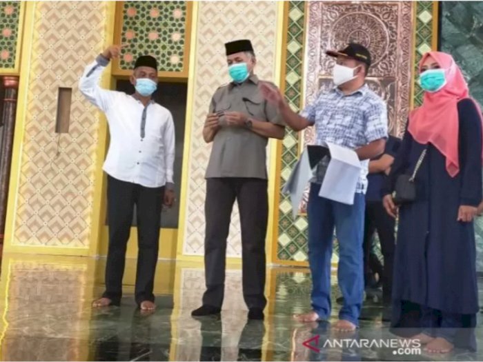 Dibangun dengan Ciri Khas, Masjid Giok Nagan Raya Aceh Diharapkan Jadi Objek Wisata Islami