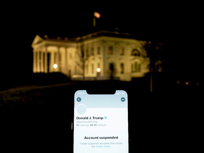 Akun Twitter Donald Trump Resmi Dihapus Selamanya