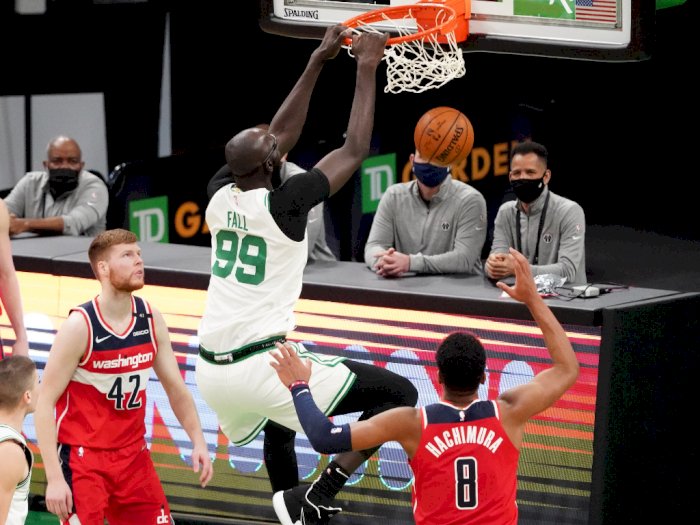 FOTO: Tatum Mencetak 32 Poin, Celtics Kalahkan Wizards 116-107