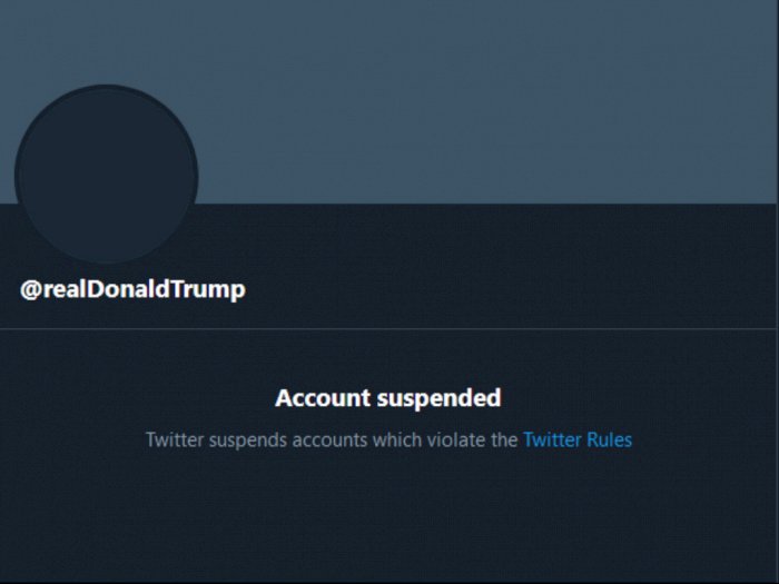 Mengapa Twitter Blokir Akun Donald Trump Secara Permanen, Apa Pertimbangannya?