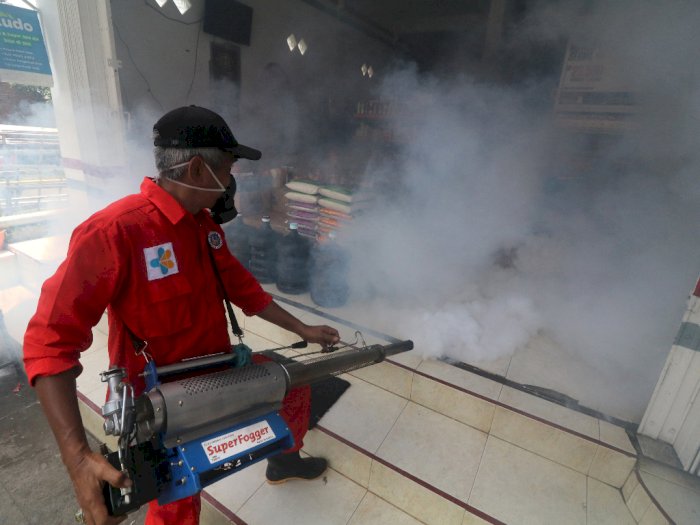 FOTO: Cegah Penyebaran Chikungunya di Kediri