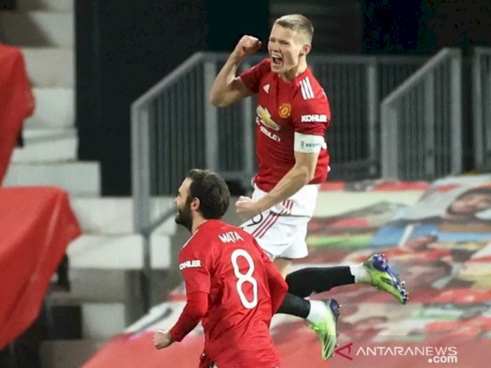 Scott McTominay Antar Manchester United Lanjut ke Putaran Keempat Piala FA