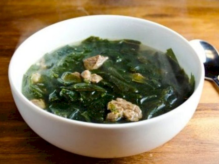Resep Sup Rumput Laut Ala Korea