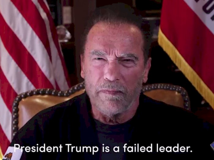 Usai Kerusuhan, Arnold Schwarzenegger Sebut Donald Trump Sebagai 'Presiden Terburuk'