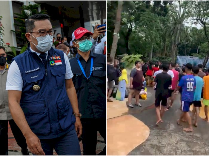 Viral Kerumunan di Waterboom Cikarang, Ridwan Kamil Lakukan Penutupan