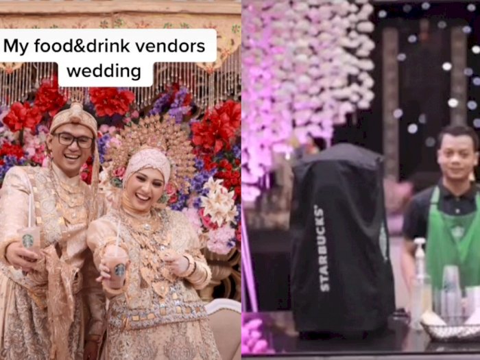 Sultan! Menu di Pesta Pernikahan Pasangan Ini Sudah Seperti Makanan di Mall