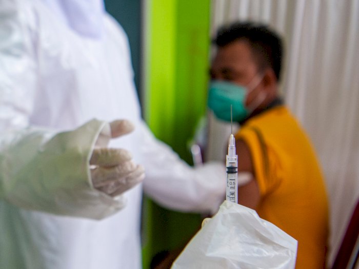 FOTO: Simulasi Vaksinasi COVID-19 Sinovac di Palembang