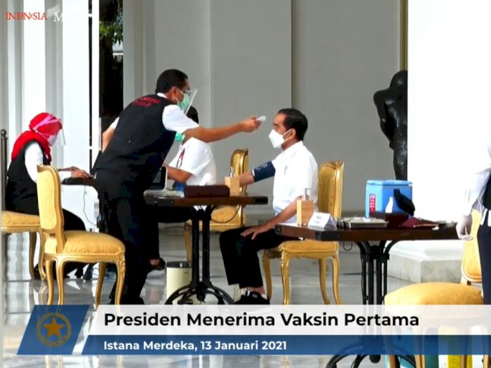 Percakapan Proses Vaksinasi Presiden, Terungkap Jokowi Tidak Pernah Terpapar COVID-19