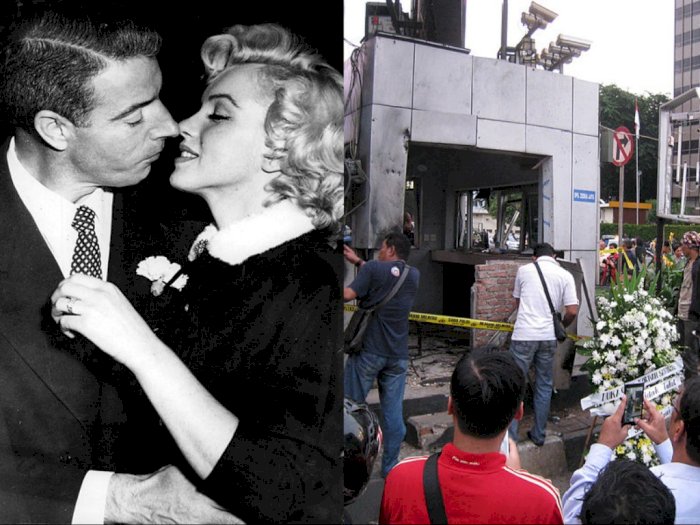 Peristiwa 14 Januari: Pernikahan Kedua Marilyn Monroe dan Teror Bom Sarinah