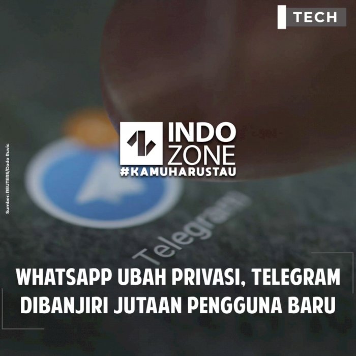 Whatsapp Ubah Privasi, Telegram Dibanjiri Jutaan Pengguna Baru