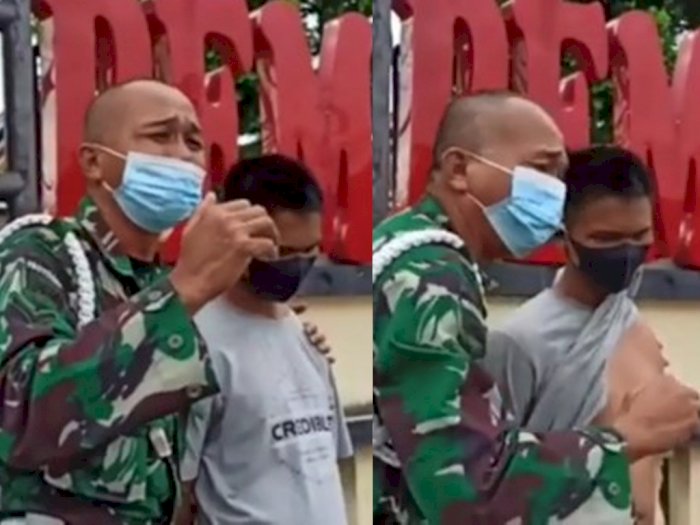 Prajurit TNI di Siantar Nangis Minta Keadilan Kasus Anaknya yang Alami Kecelakaan Kerja
